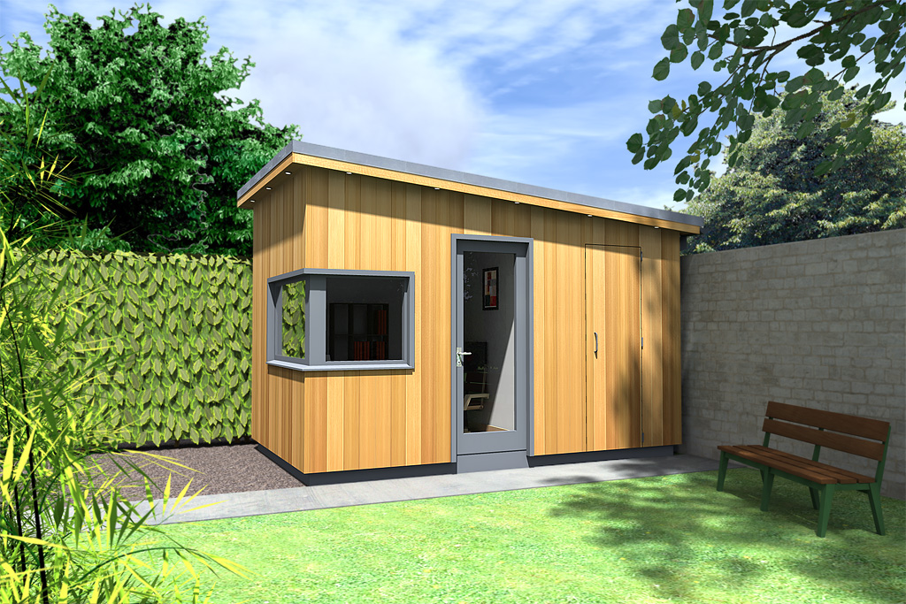 Garden room design idea Moderno 20120526BMcD ECOS 