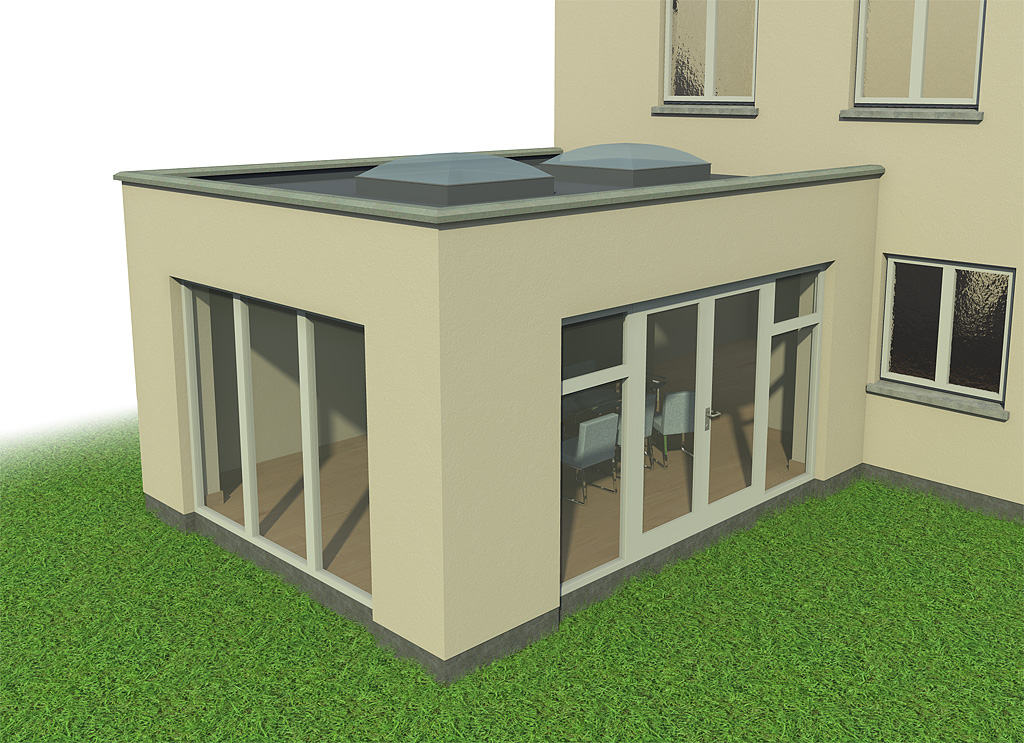 Building a house extension ireland